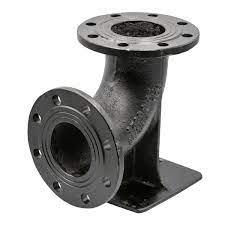 CURVA FIERRO FUNDIDO 150MM BRIDA-BRIDA