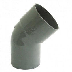CODO PVC GRIS 75X45º