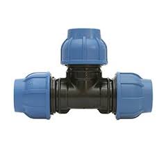 TEE HDPE PLASSON 40 MM
