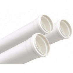 TUBO PVC SANITARIO BLANCO 110 MM
