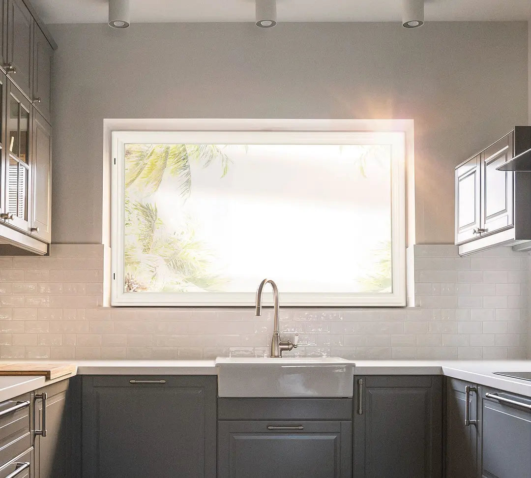 VENTANA PVC SIMPLE FIJA 4MM 120X70