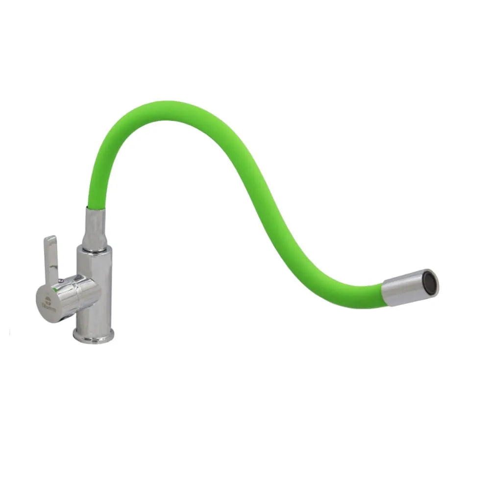 MONOMANDO LAVAPLATO CUELLO FLEX VERDE