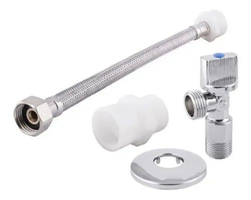 KIT FLEXIBLE C/LLAVE ANGULAR