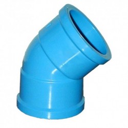 CODO PVC HIDRAULICO 75 X 45º