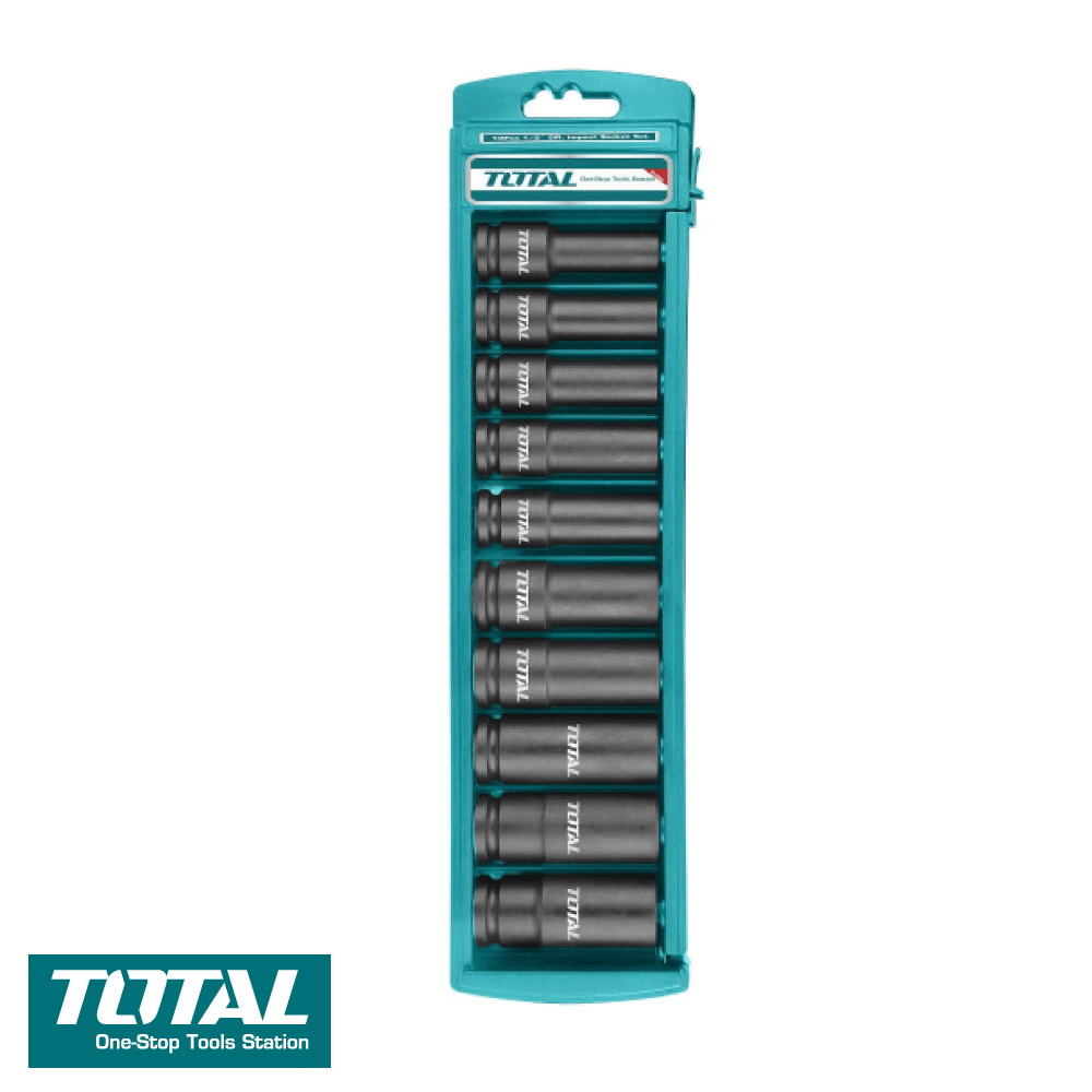 DADOS DE IMPACTO LARGOS 1/2" 10PZAS TOTAL THKISD12102L