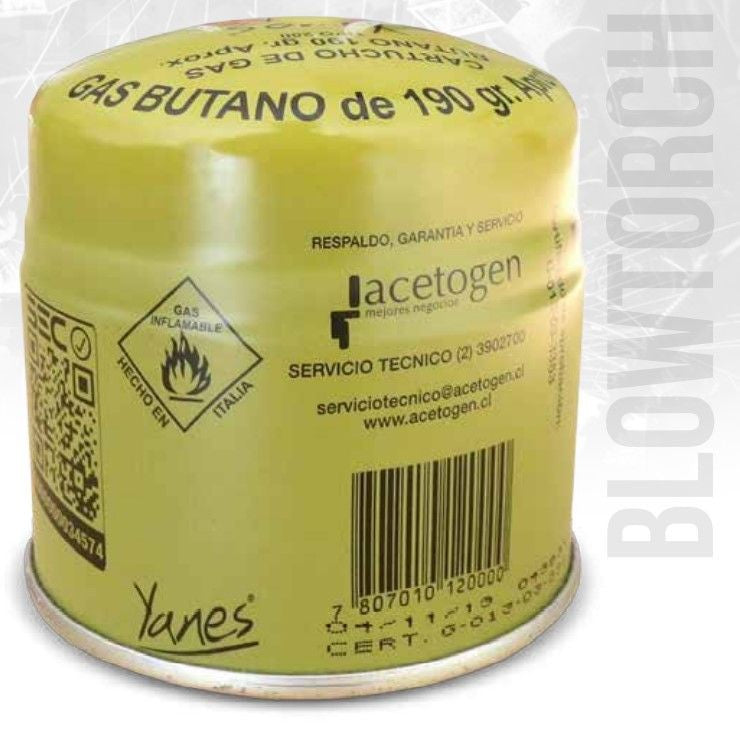 GAS BUTANO 190 GRS