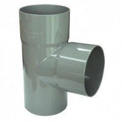 TEE PVC GRIS 110X50MM