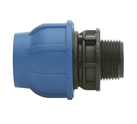 TERMINAL HDPE PLASSON 63 X 2 HE