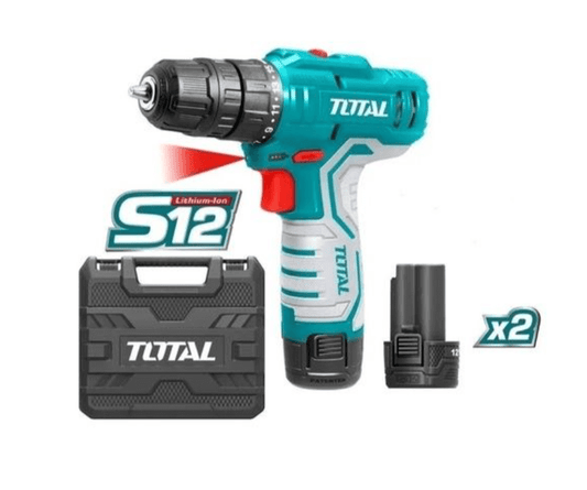 TALADRO INALAMBRICO 12V TOTAL TIDLI1232