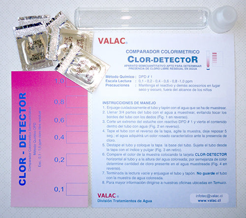 COMPARADOR COLORIMÉTRICO CLOR-DETECTOR