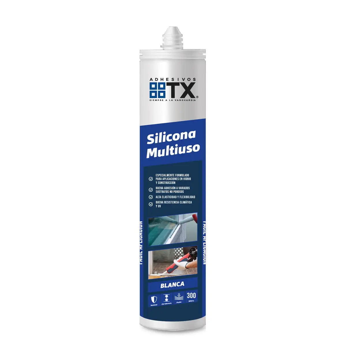 SILICONA MULTIUSO BLANCA 300 ML