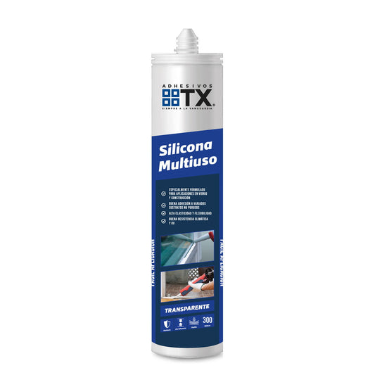 SILICONA MULTIUSO TRANSPARENTE 310 ML
