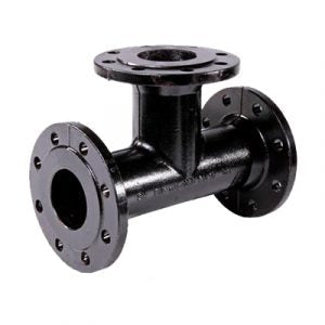 TEE FIERRO FUNDIDO 100MM BRIDA-BRIDA